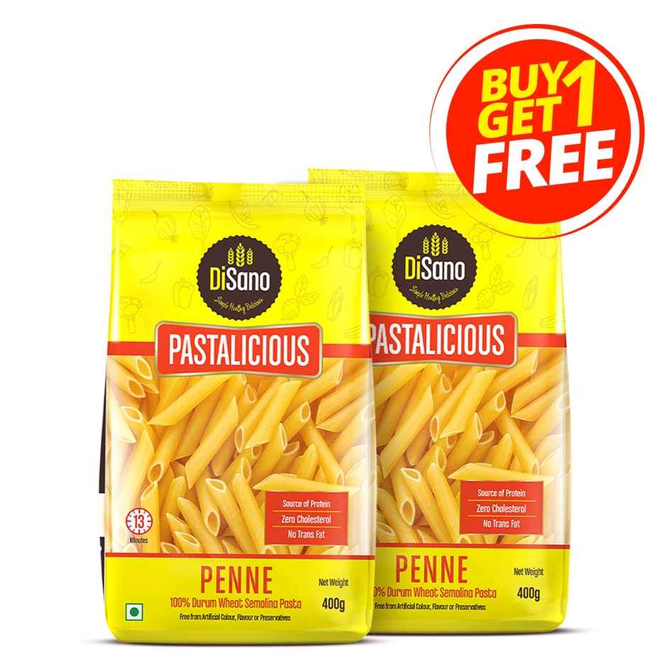 Disano Penne Pasta, Durum Wheat, No Maida Combo