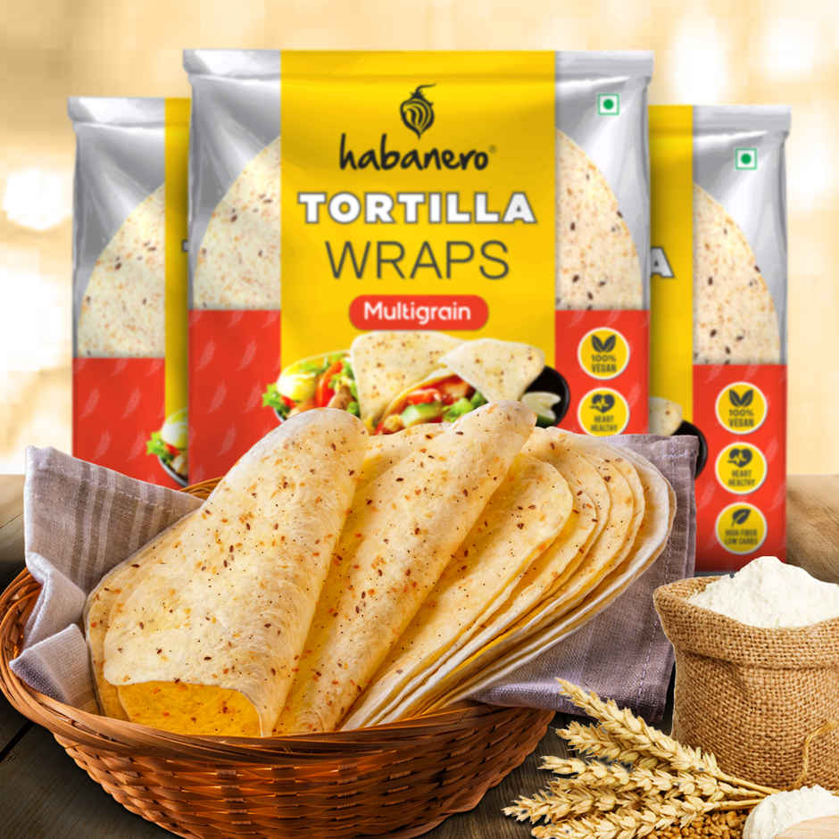 Habanero Multigrain Tortilla Wraps Combo