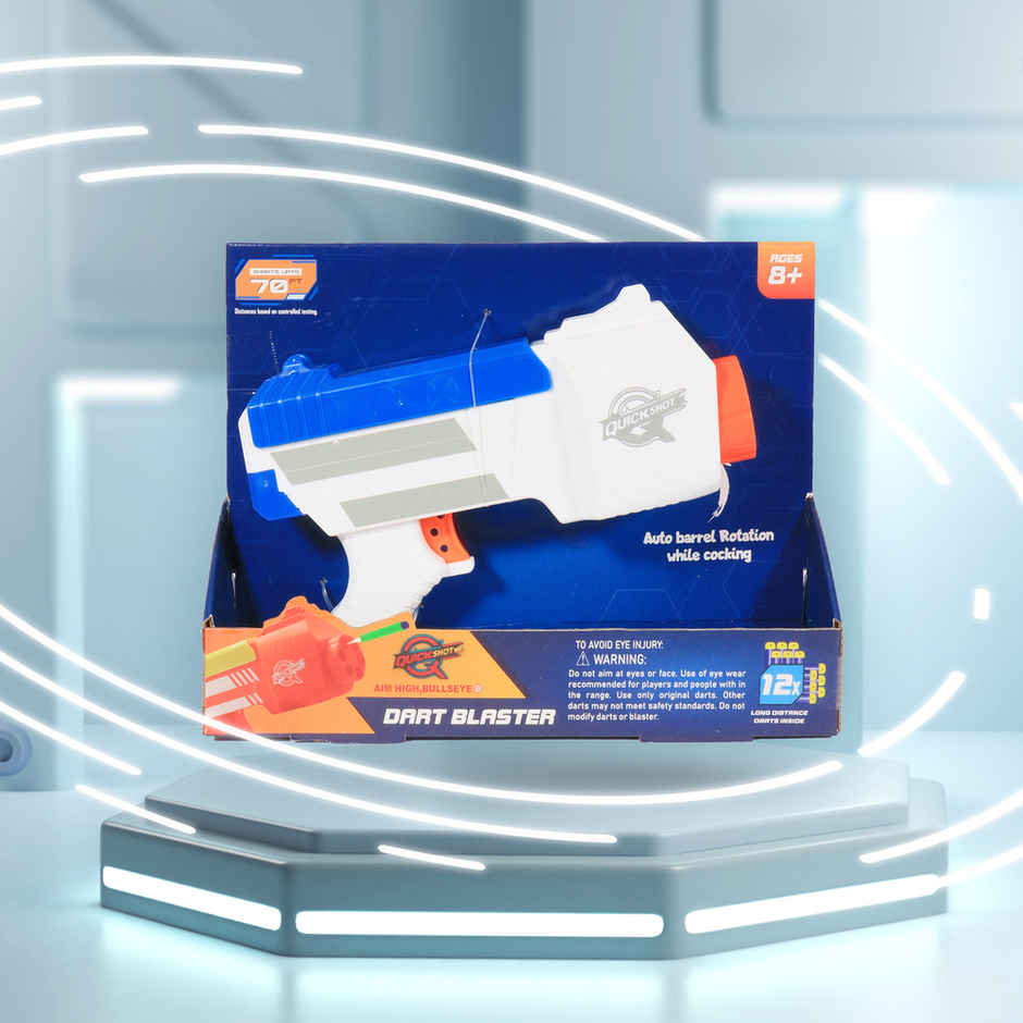 Toymaxx Bolt Dart Blaster White