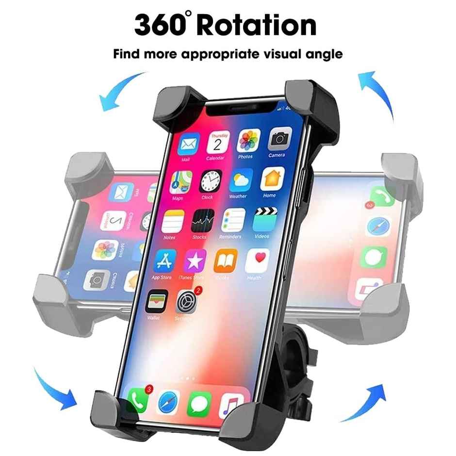 Sounce Waterproof New Bike Phone Mount Anti Shake And Stable 360�Rotation Bike