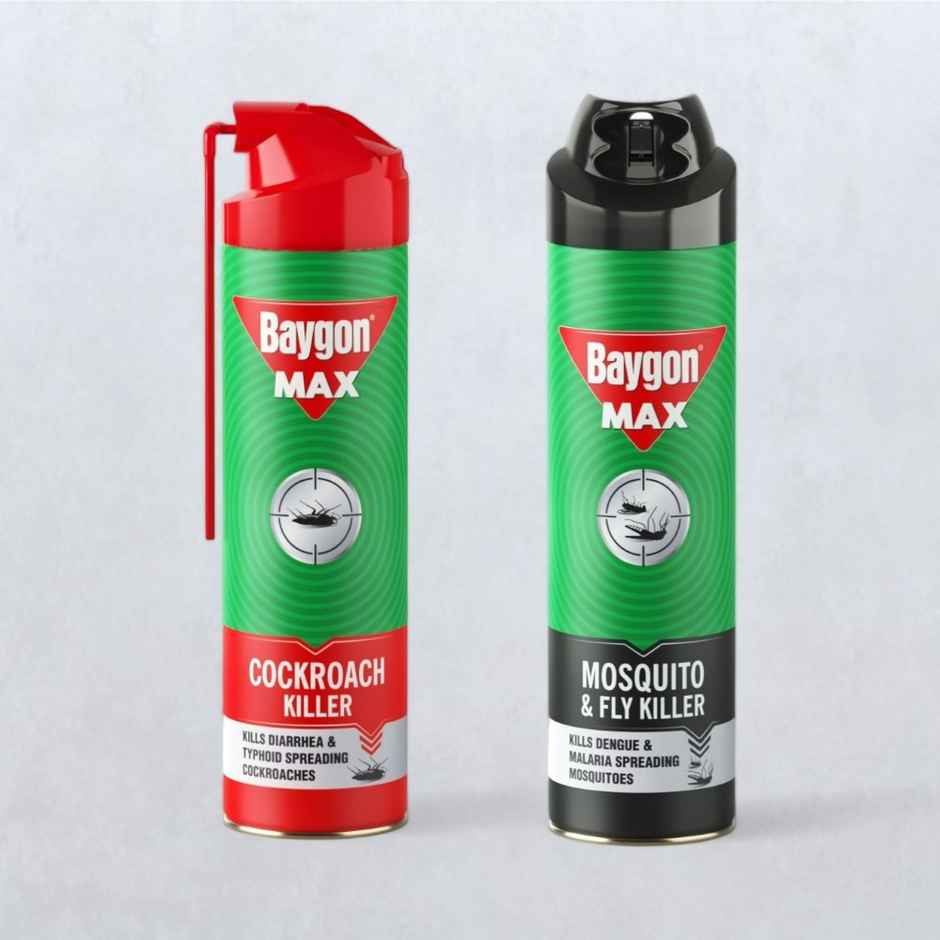 Baygon Max Cockroach Killer Spray Combo