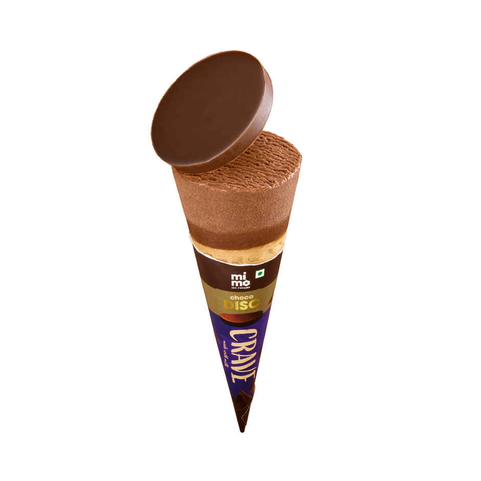 Mimo Choco Disc Cone Ice Cream