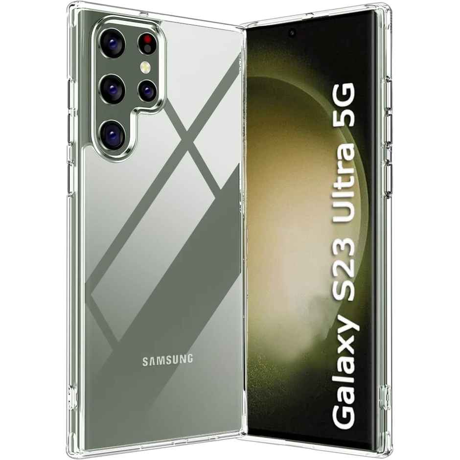 Ohonesty Clear Case, Shockproof Thin Cover for Samsung S23 Ultra