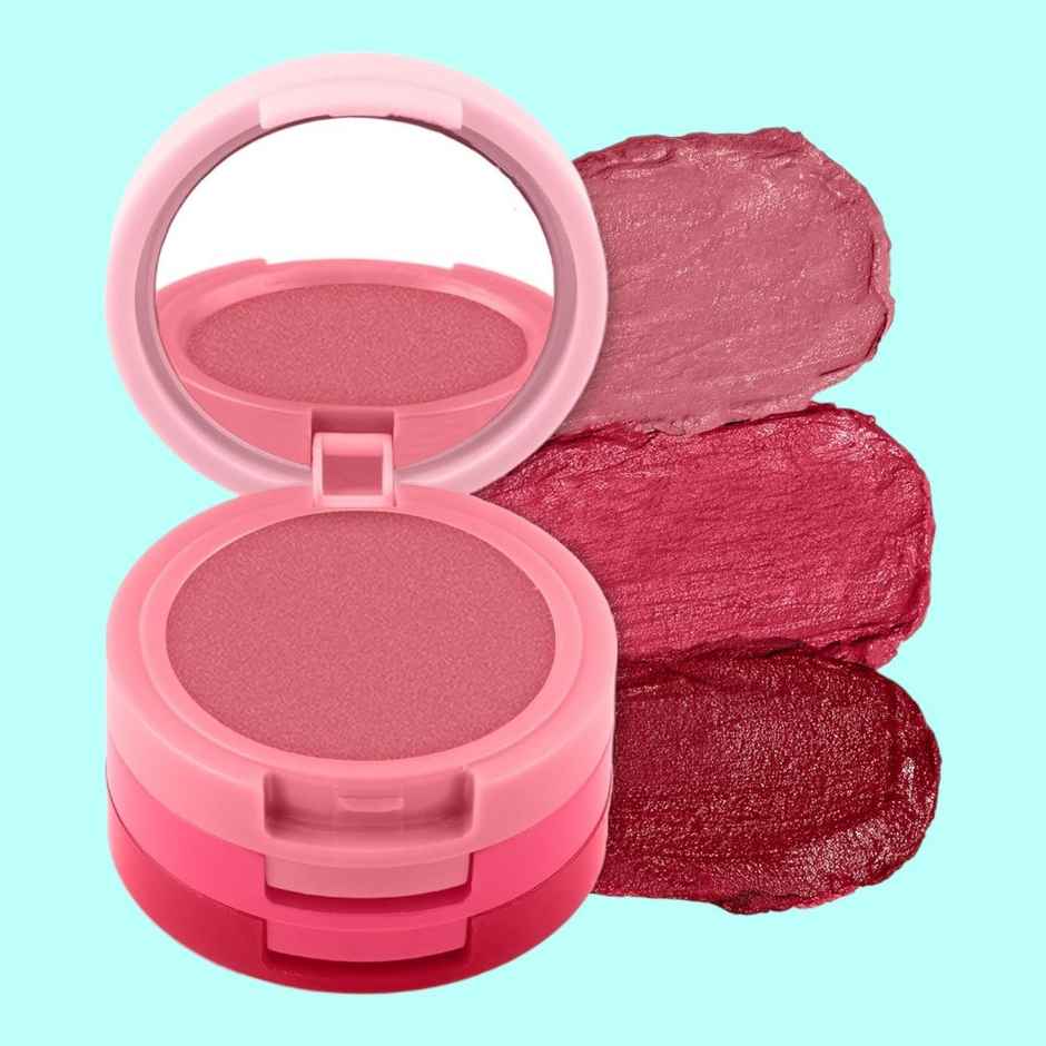 Renee Glam Stack 3-In-1 Lip & Cheek Tint - Pink