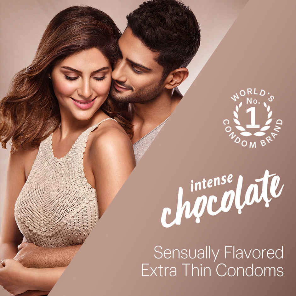 Durex Chocolate Condom - Extra Thin Flavoured Condoms