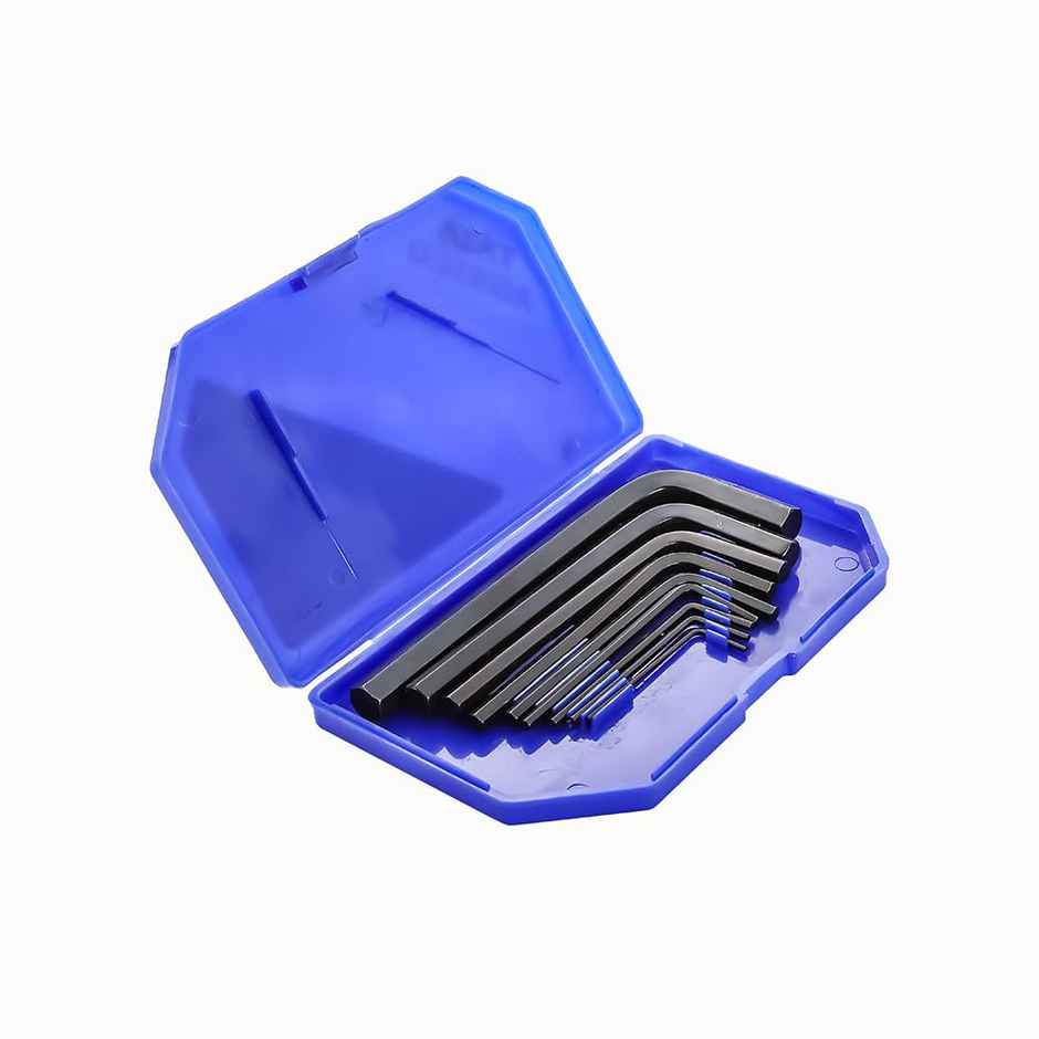 Agrico Tata Allen Key Set, Hex Allen Key Set In Plastic Box Packet Size Allen Key Set Allen Keys