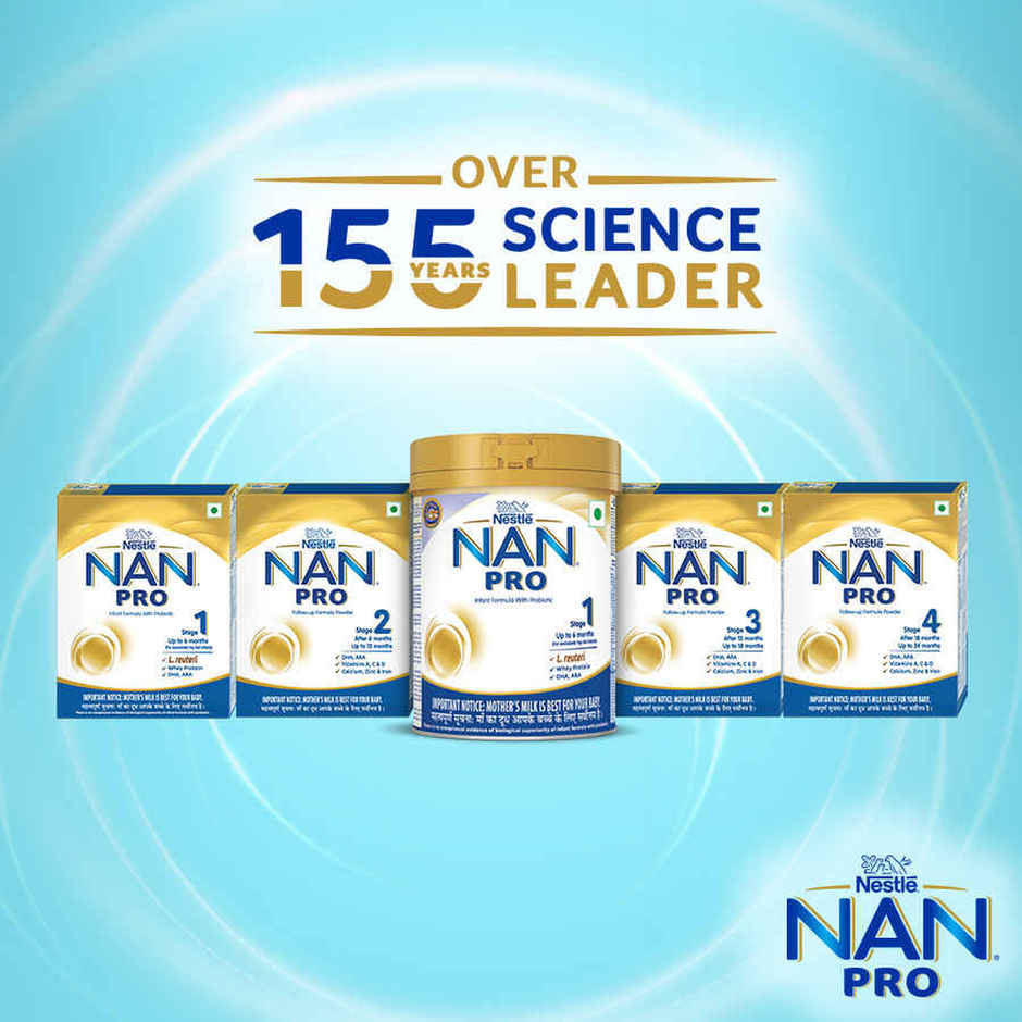 Nestle NAN PRO Stage 1 Infant Formula | 0 - 6 M