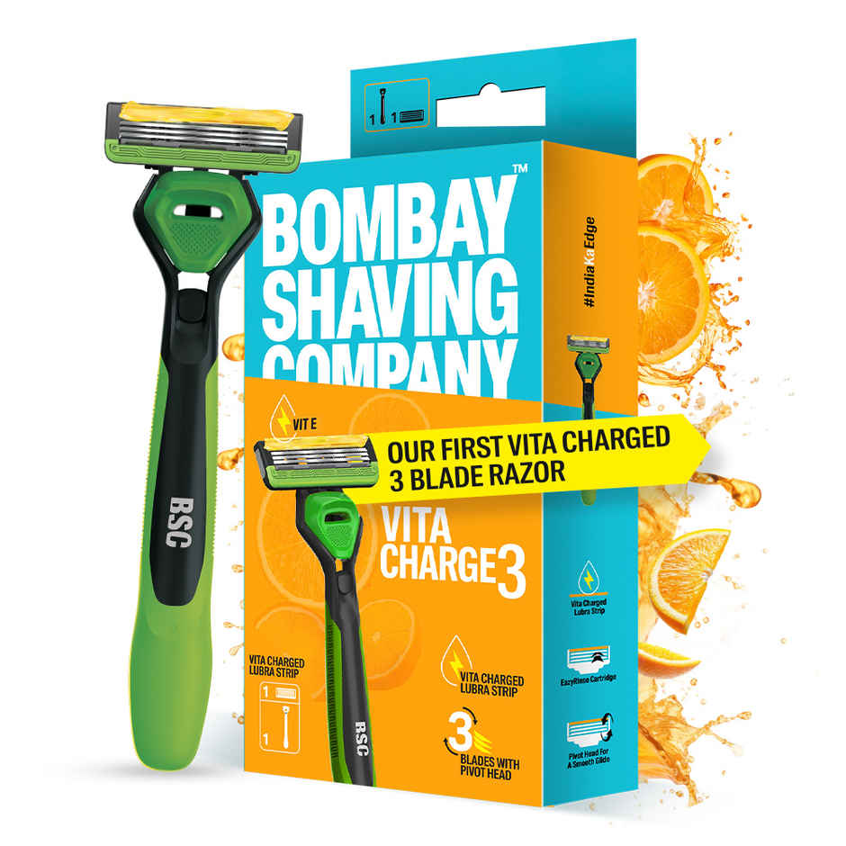 Bombay Shaving Company Vita Charge 3 Razor