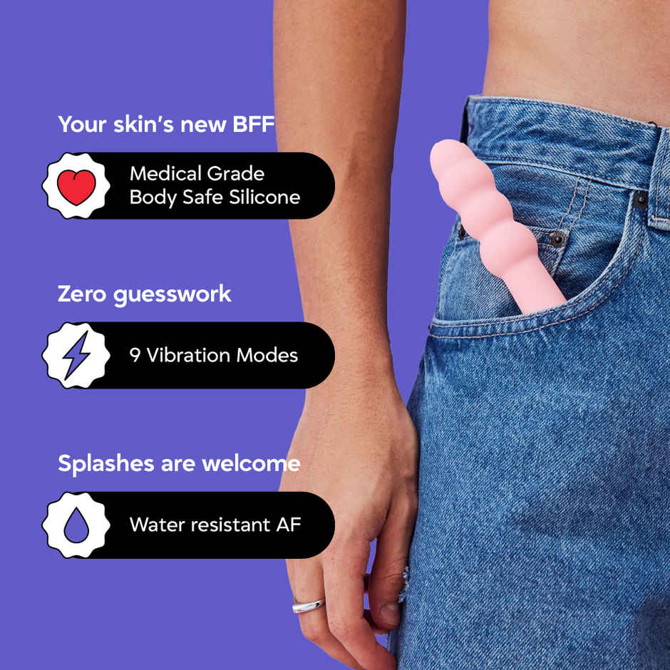 Thirdbase Beads Premium Vibrating Personal Massager for Women