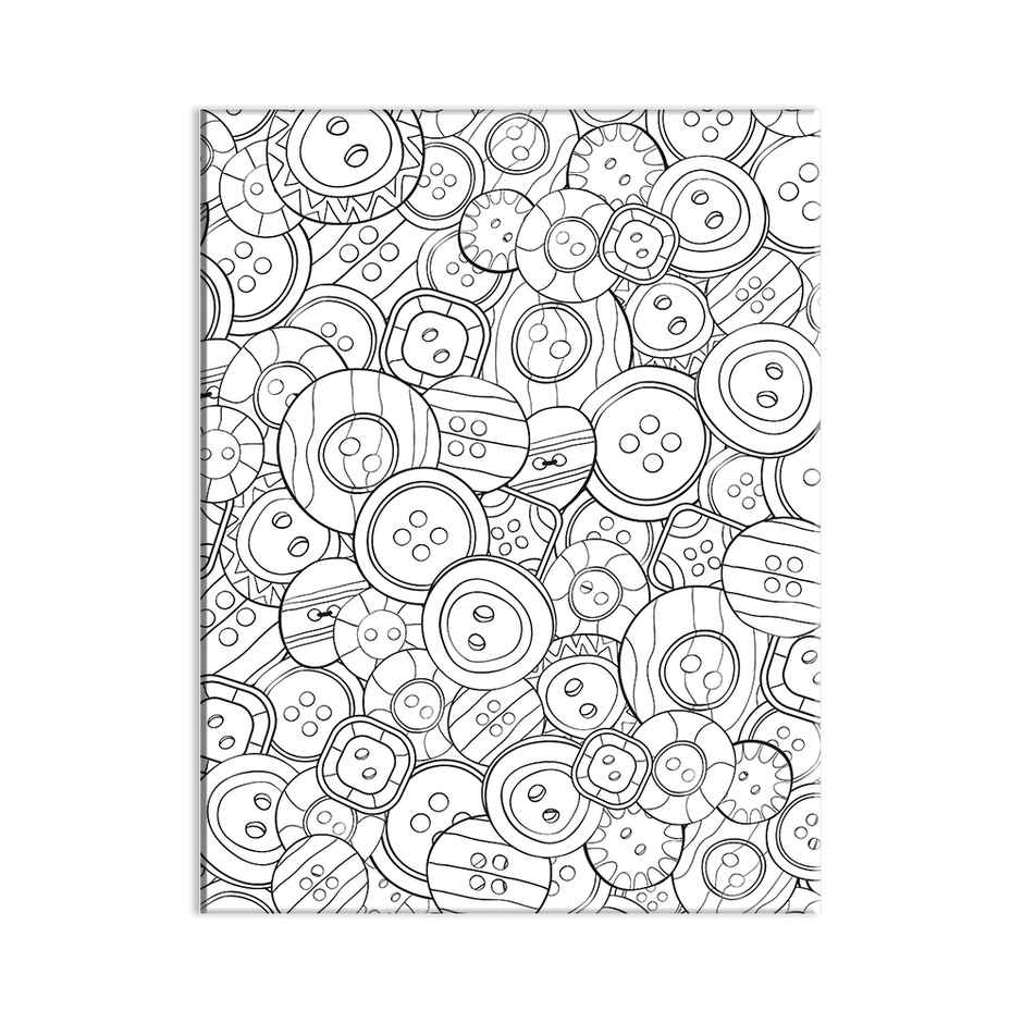 Dreamland Patterns Colouring Book for Adults