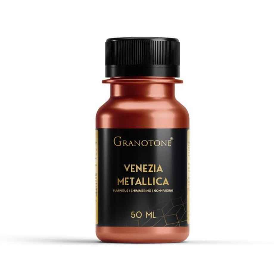 Granotone Venezia Metallic Acrylic Color Set | Multicolour