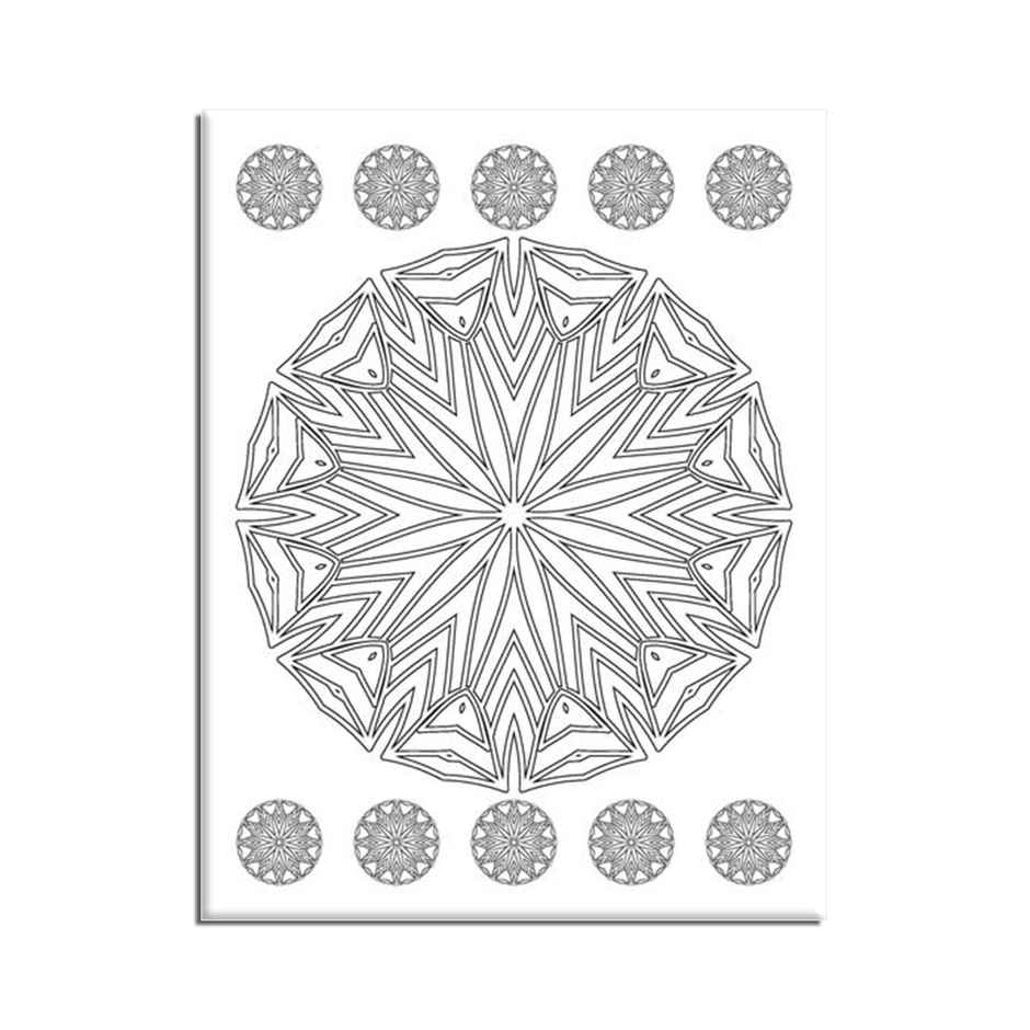 Dreamland Mandala Colouring Book for Kids | Age 6 Plus
