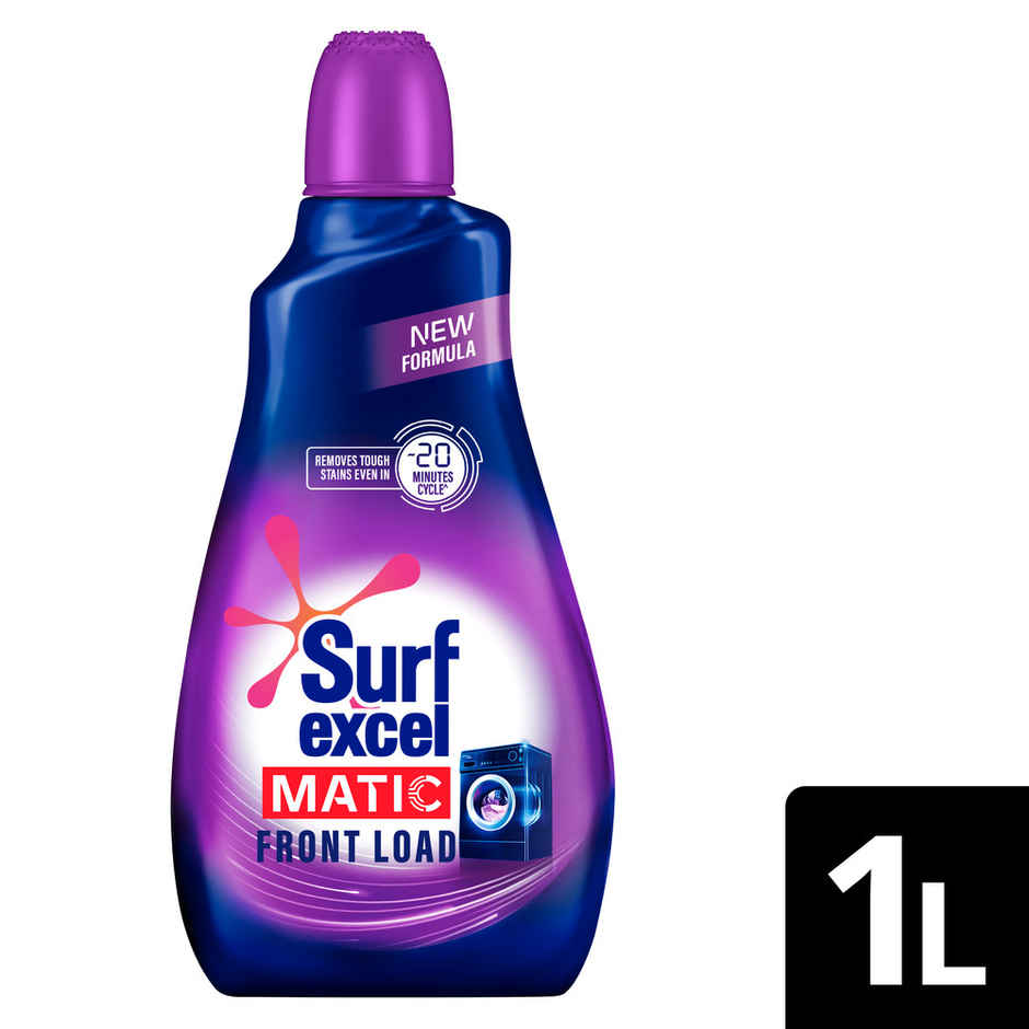 Surf Excel Matic Front Load Detergent Liquid Refill | Tough Dried Stain Removal Combo