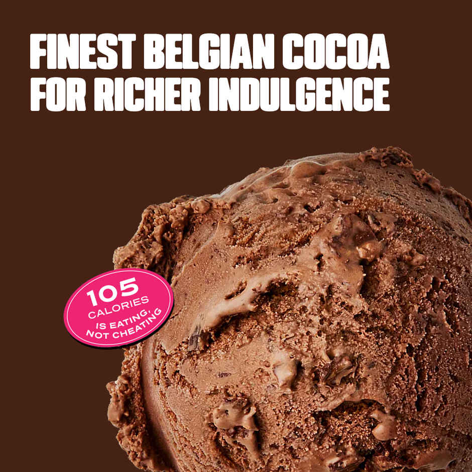 NOTO Belgian Chocolate Guilt Free Ice Cream Cup