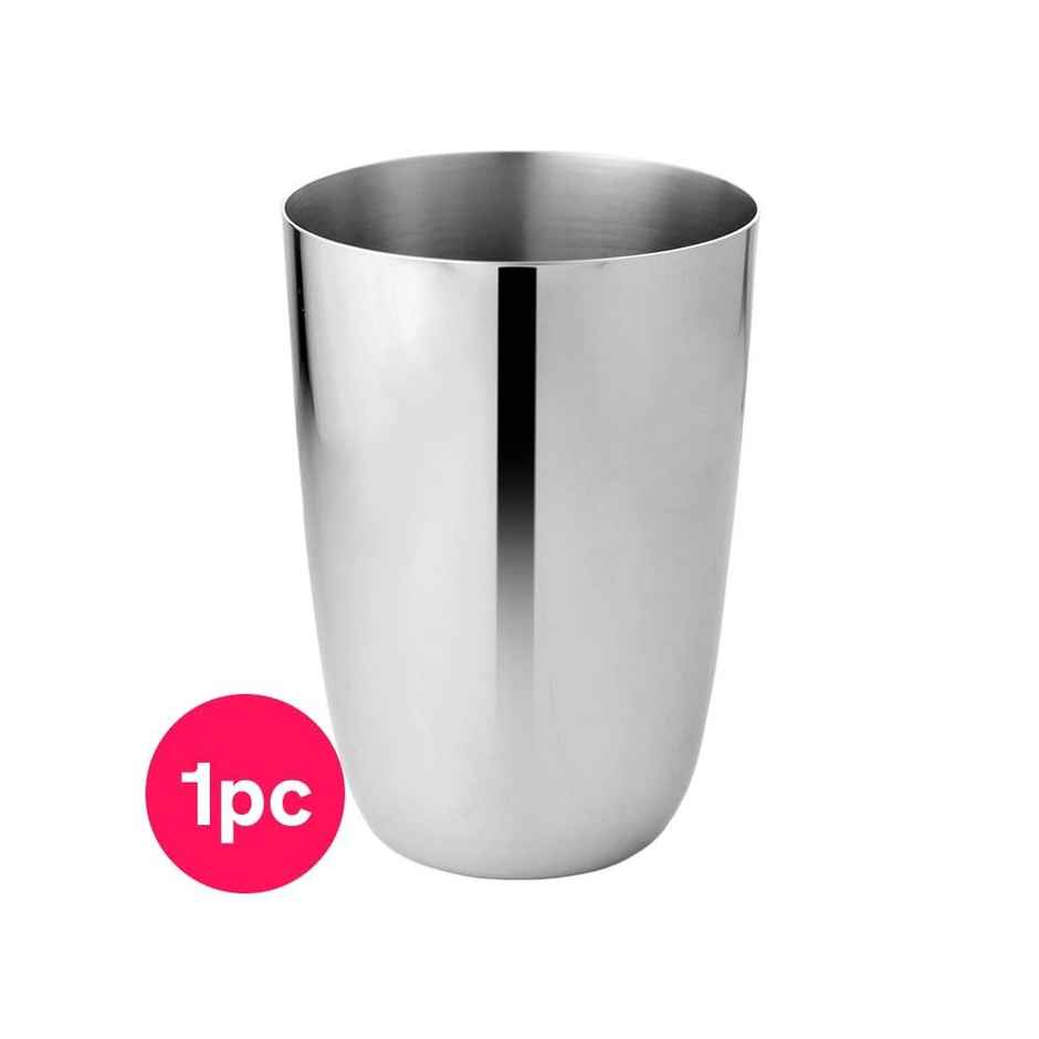 Vinayak Allure Stainless Steel Glass (300 ml)