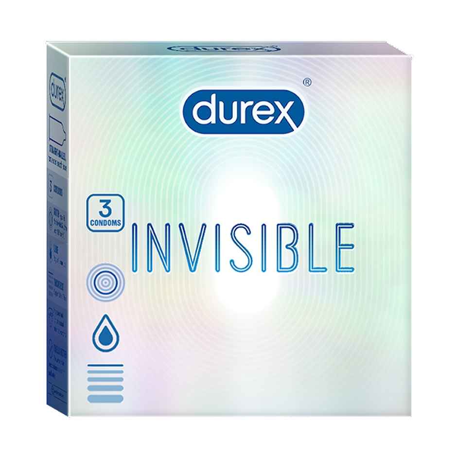 Durex Invisible Condom - Super Ultra Thin Condoms Combo  