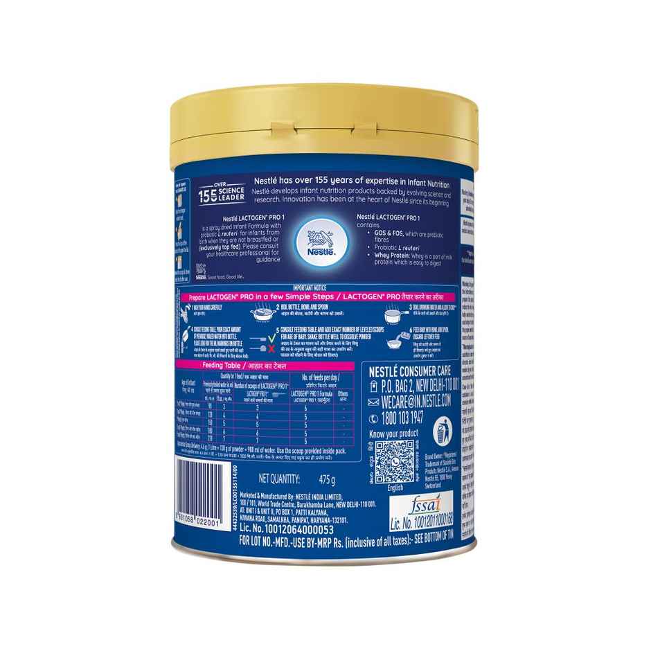 Nestle Lactogen Pro 1 Infant Formula Powder
