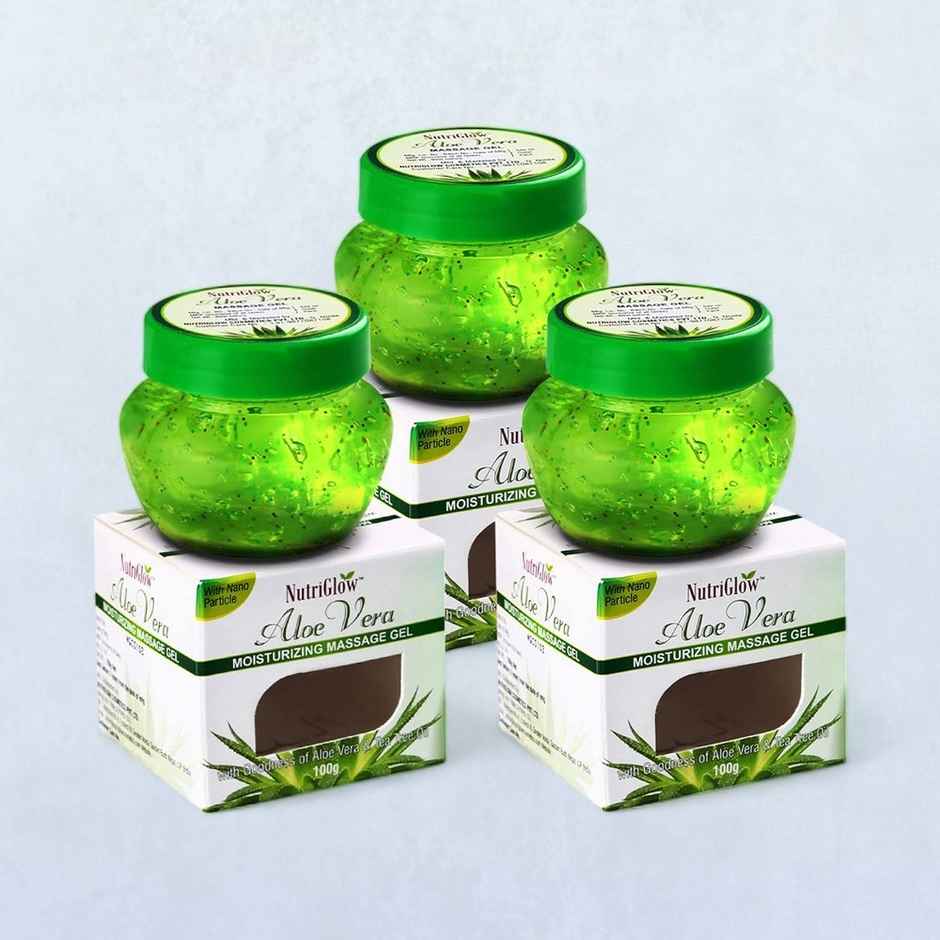 NutriGlow Aloe Vera Moisturizing Massage Gel