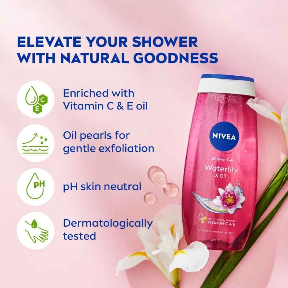 Nivea Waterlily & Oil Shower Gel