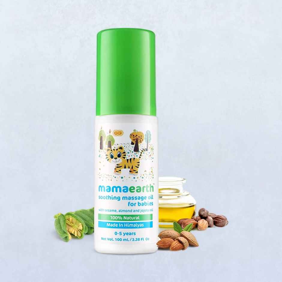 Mamaearth Soothing Massage Oil For Babies