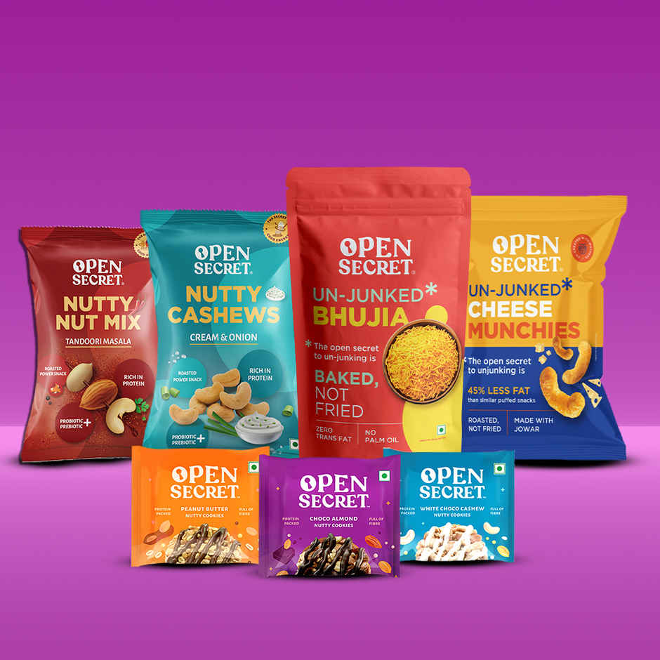 Open Secret Healthy Namkeen and Cookies Snacks Box