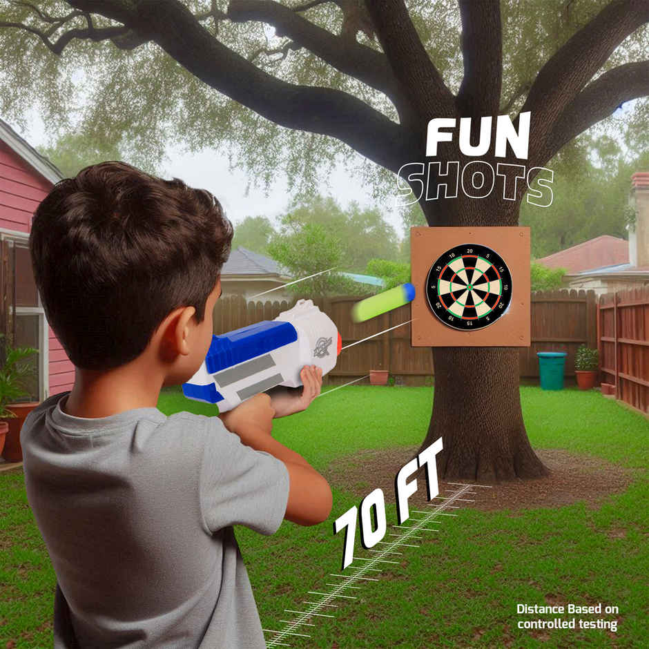 Toymaxx Bolt Dart Blaster White