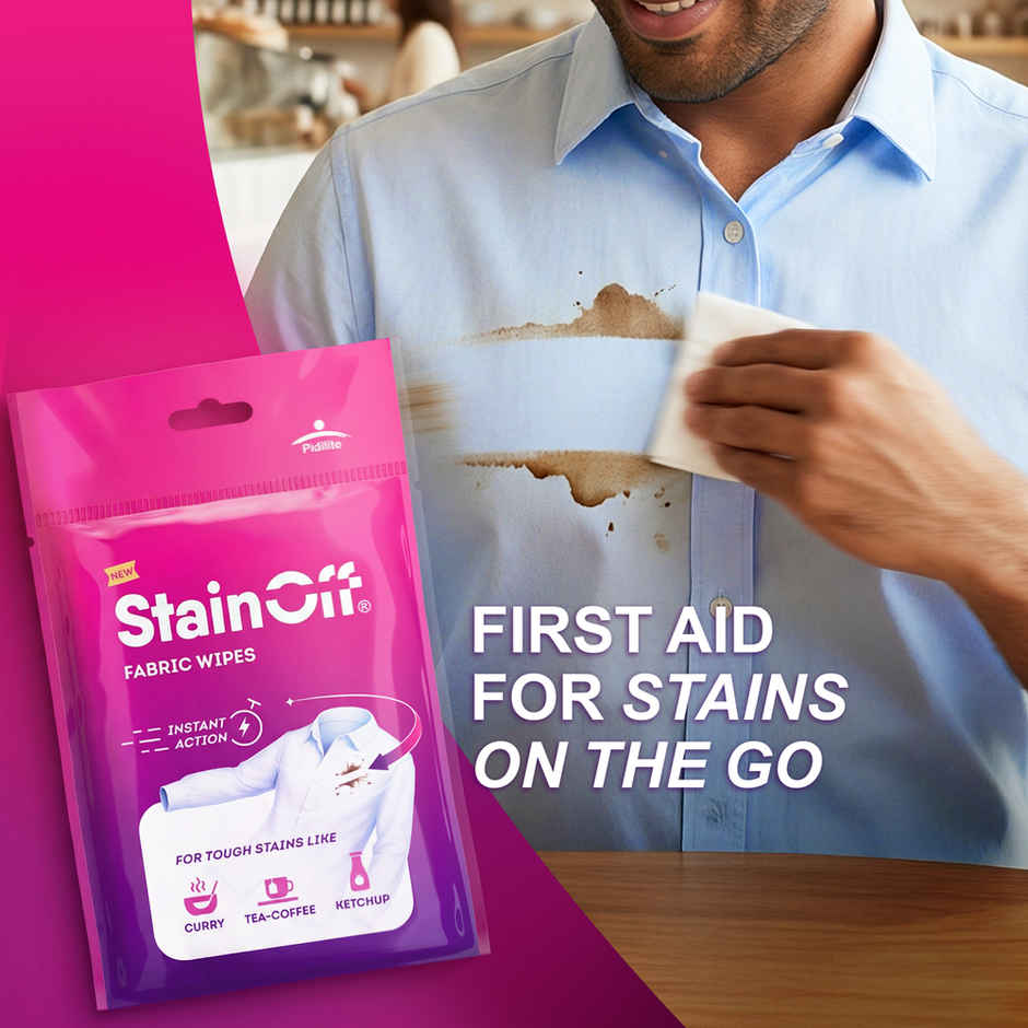 Pidilite Stain Off Stain Remover Wipes