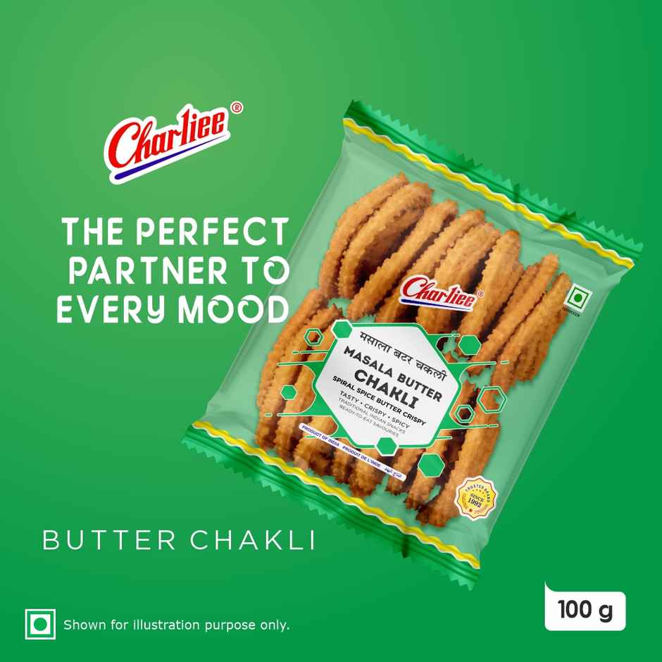 Charliee Masala Butter Chakli | Crunchy Snack