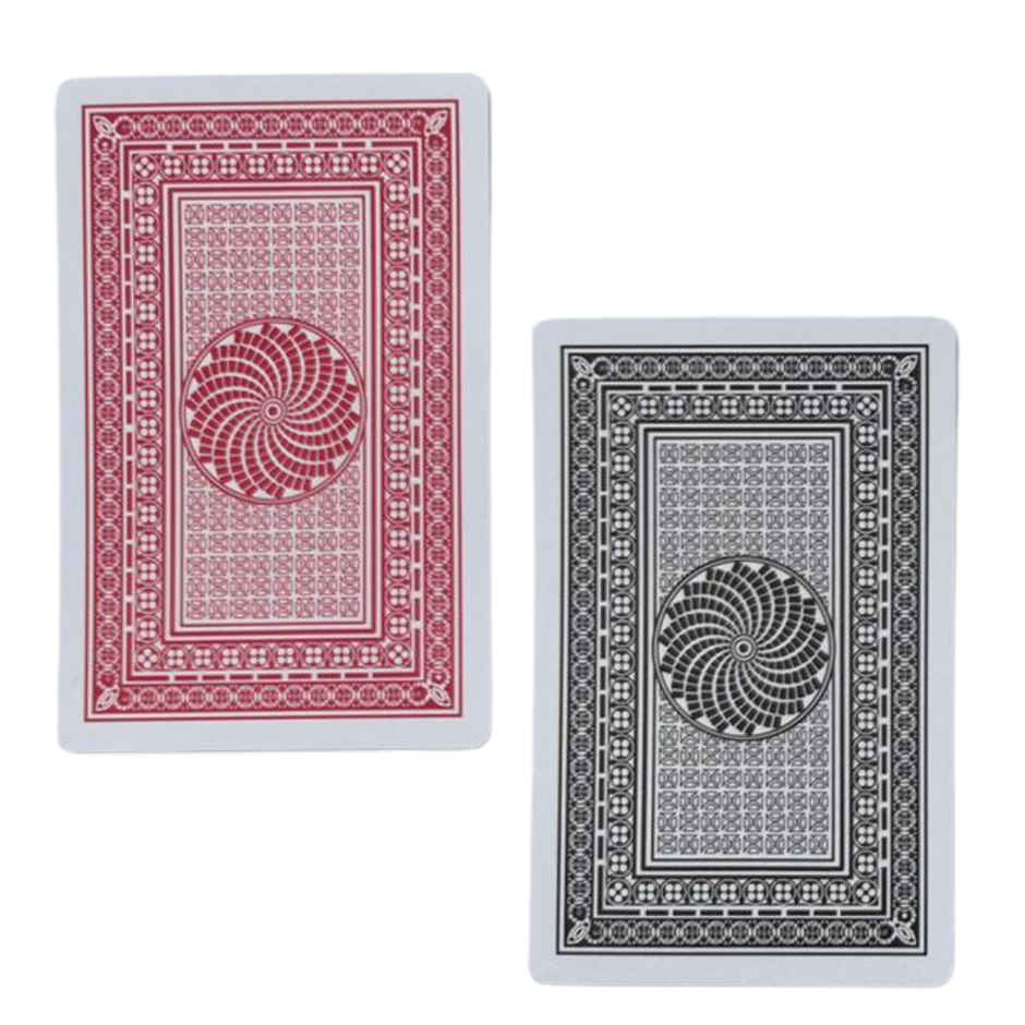 Emperor Major Gold Club Premium Paper Playing Cards | 3 Red & 3 Black