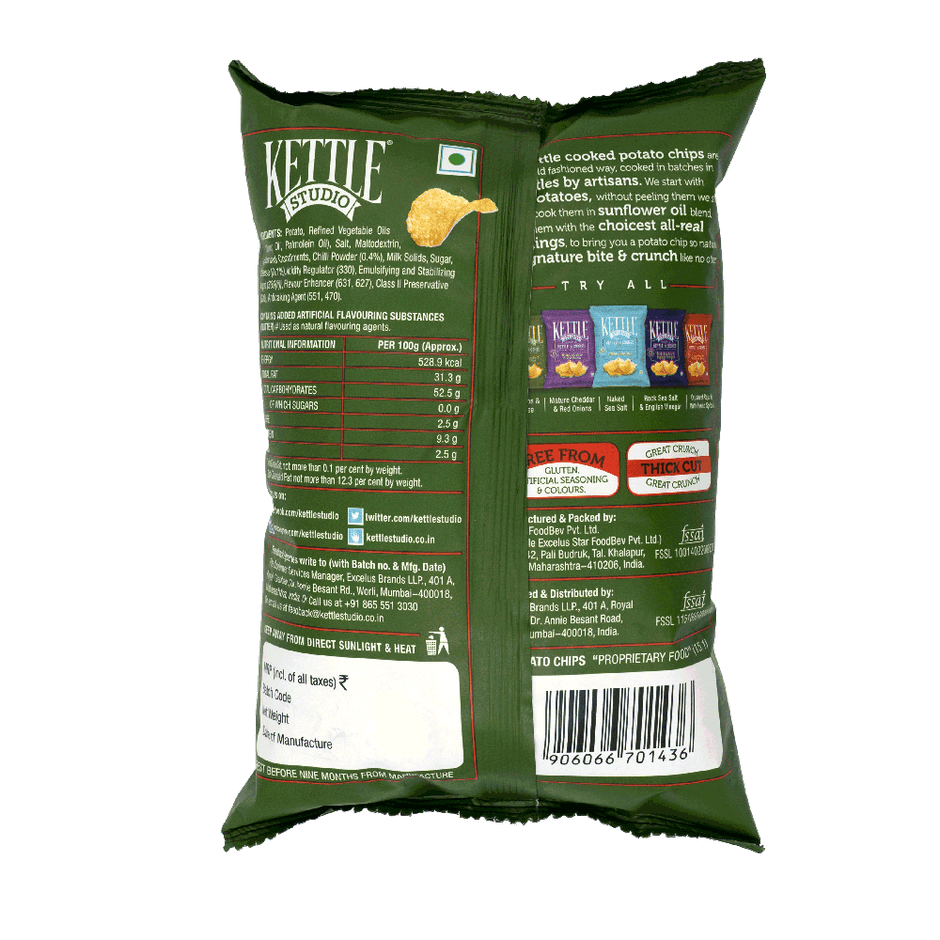 Kettle Studio Sharp Jalapenos & Cream Cheese Potato Chips