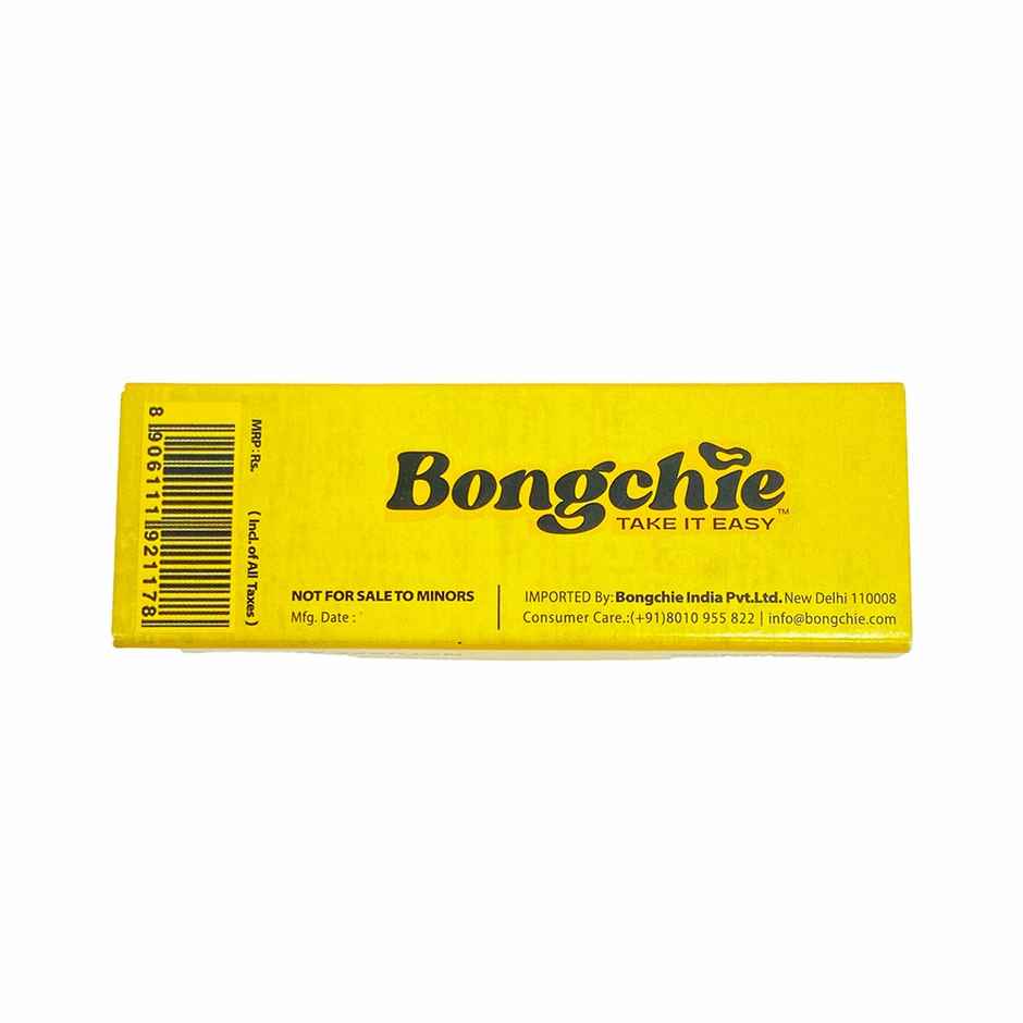 Bongchie Mozo 1/4 with Filter Rolling Paper Booklet | White