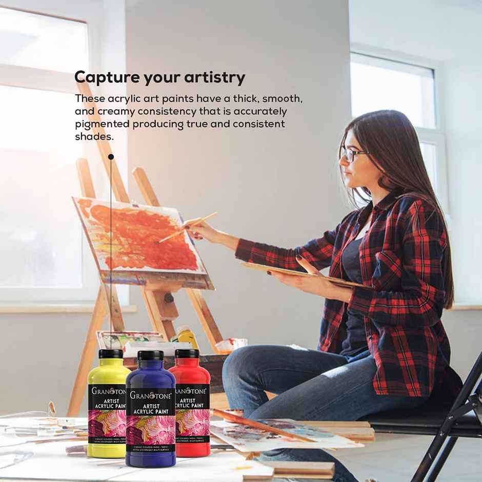 Granotone Artist Acrylic Paint (White)