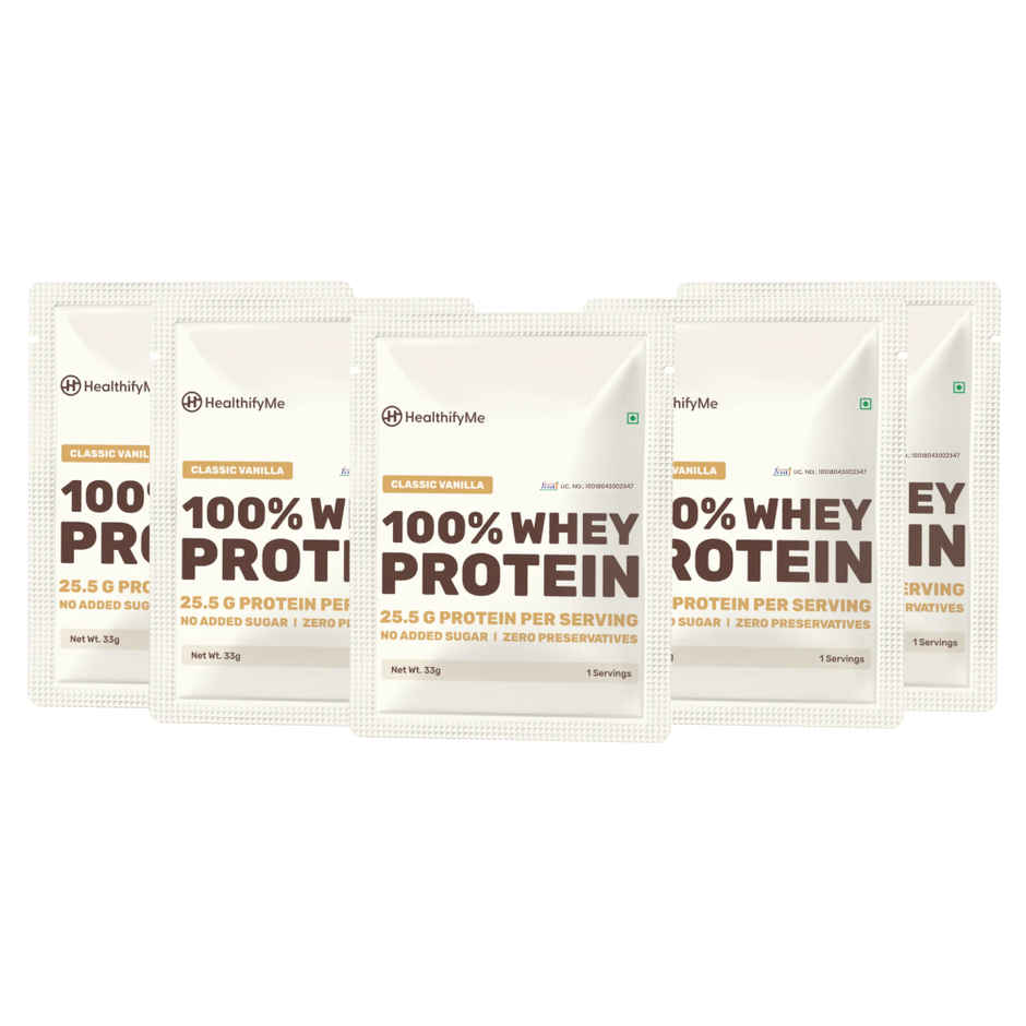 Healthifyme 100% Whey Protein Blend Vanilla