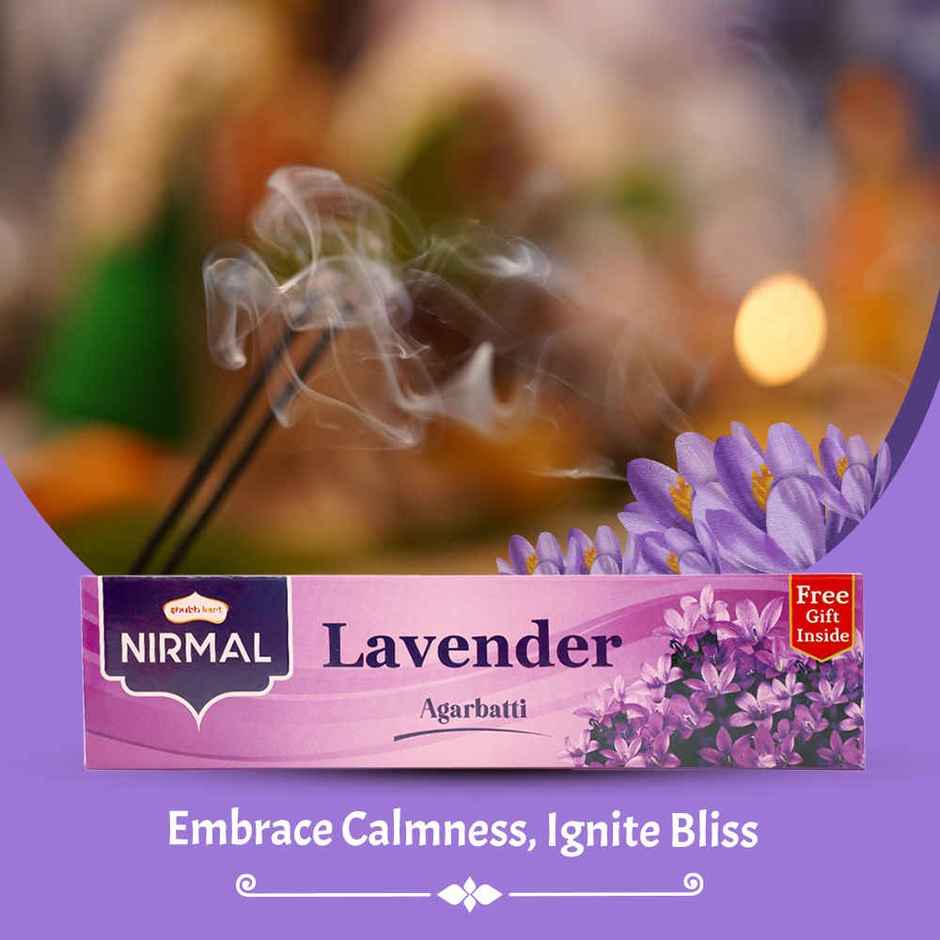 Nirmal Eco Box Lavender Agarbatti | Shubhkart
