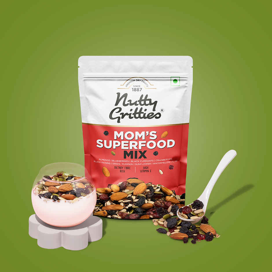 Nutty Gritties Mom's Trail Mix - High Protein, Omega-3, Energy Boost