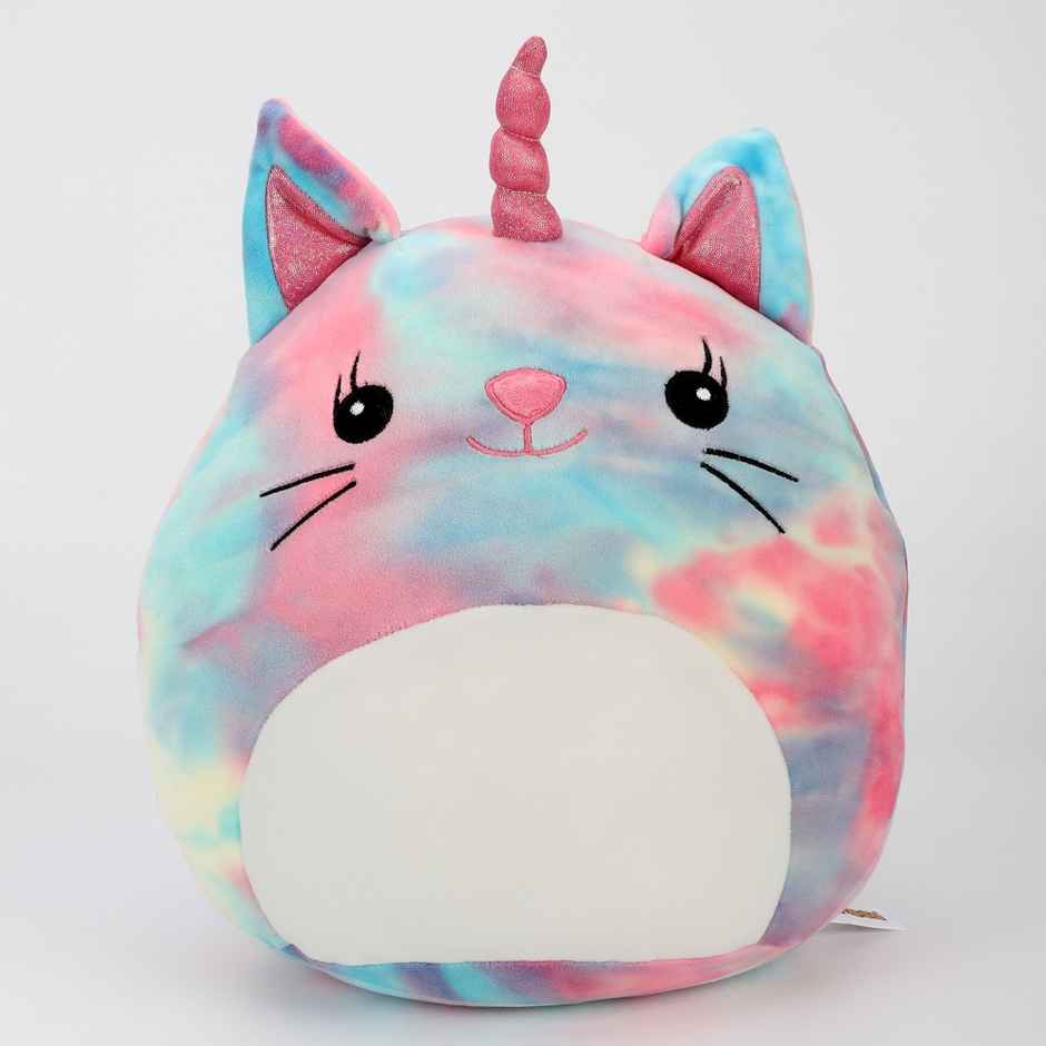 Mirada Supersoft Tie & Die Cat Plush Soft Pillow/Cushion - 30Cm