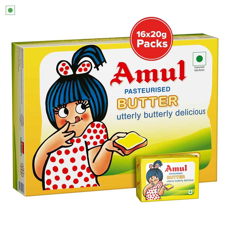 Amul Butter Chiplets - Pack Of 16