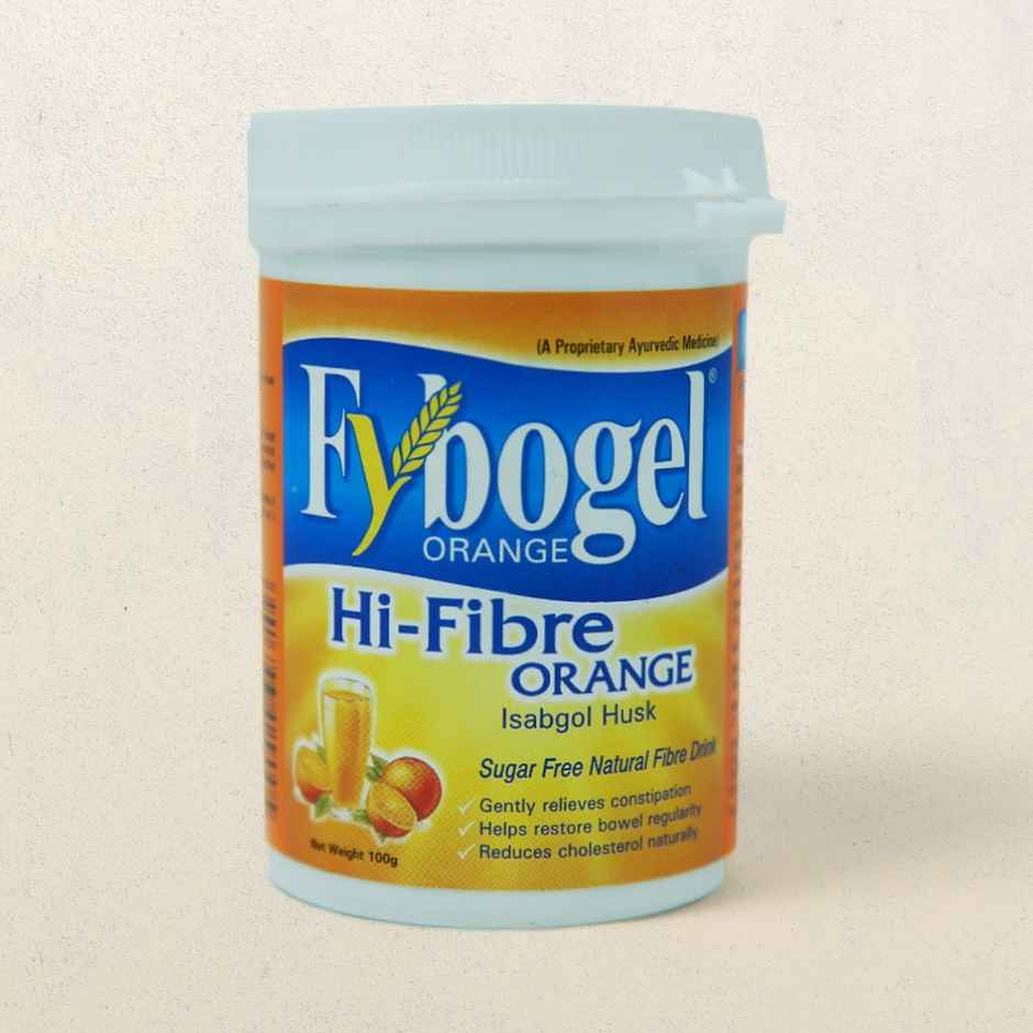 Fybogel - Orange Flavoured Isabgol Husk, Natural Way To Treat Constipation