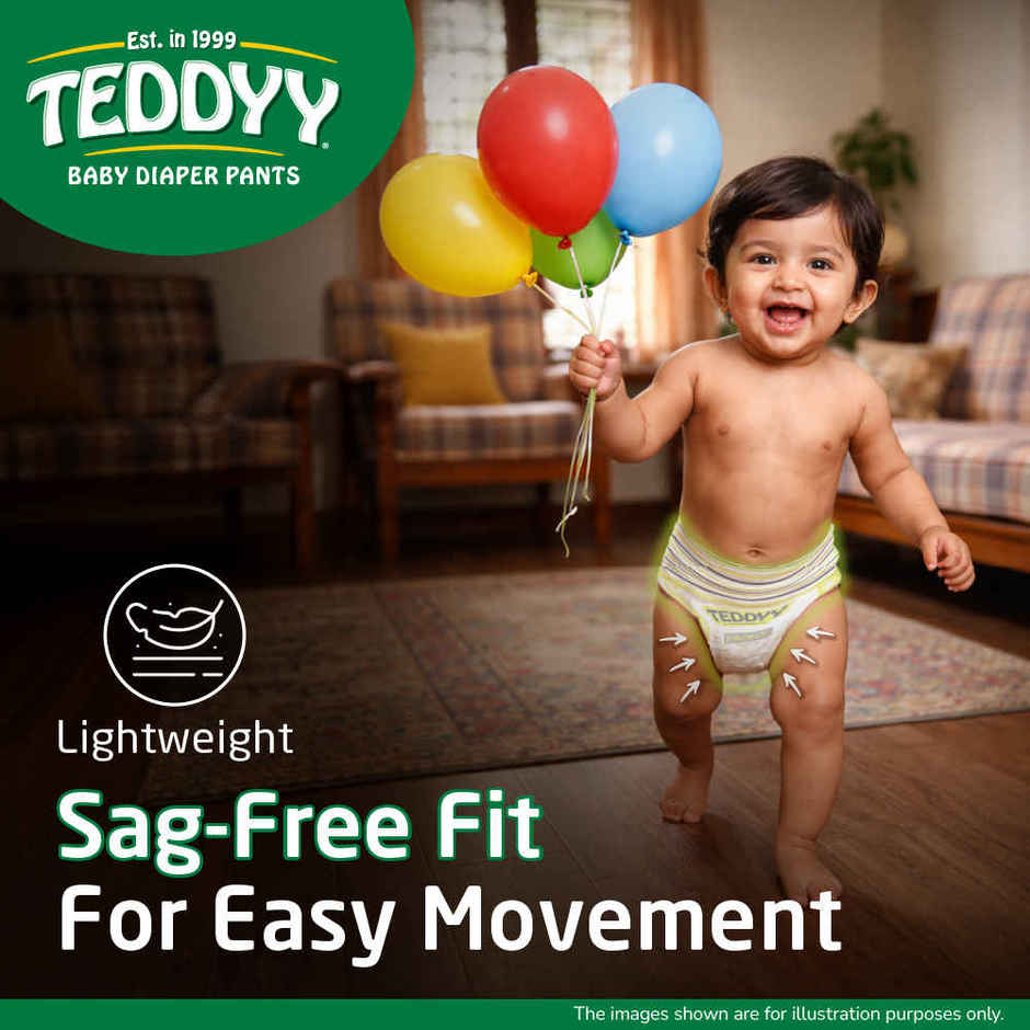 Teddyy Baby Easy Pant Diaper | 2XL | 24 pcs