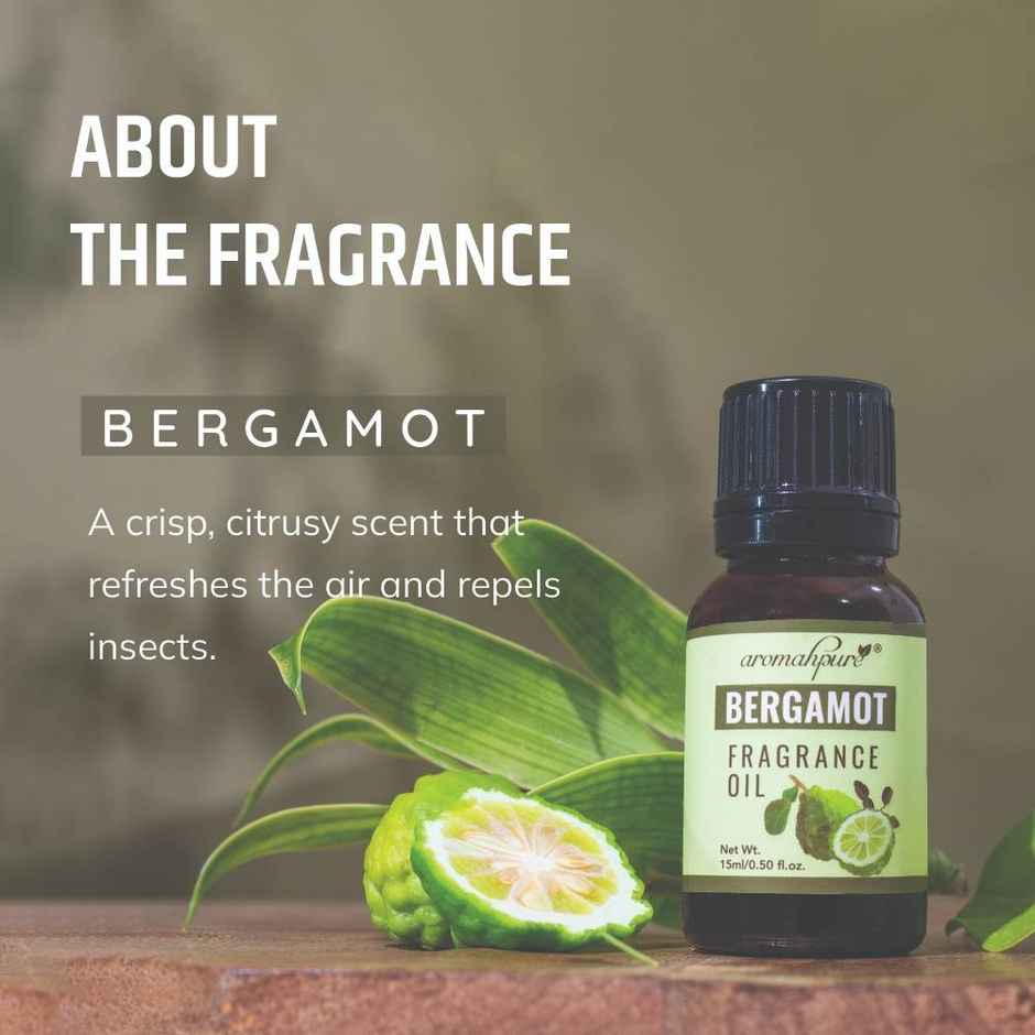 Aromahpure Fragrance Oil | Bergamot Aroma Oil for Home Fragrance