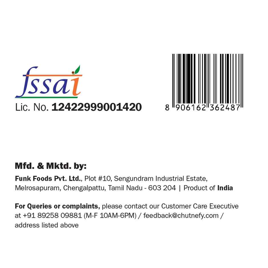 Chutnefy Green-Hari Chutney - Value Pack | Serves 4-5 People - 0% Additives-Colours-Preservatives