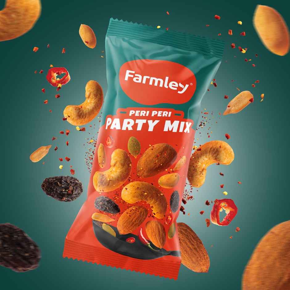 Farmley Snack Mix Dry Fruits- Mexican Peri Peri Combo 