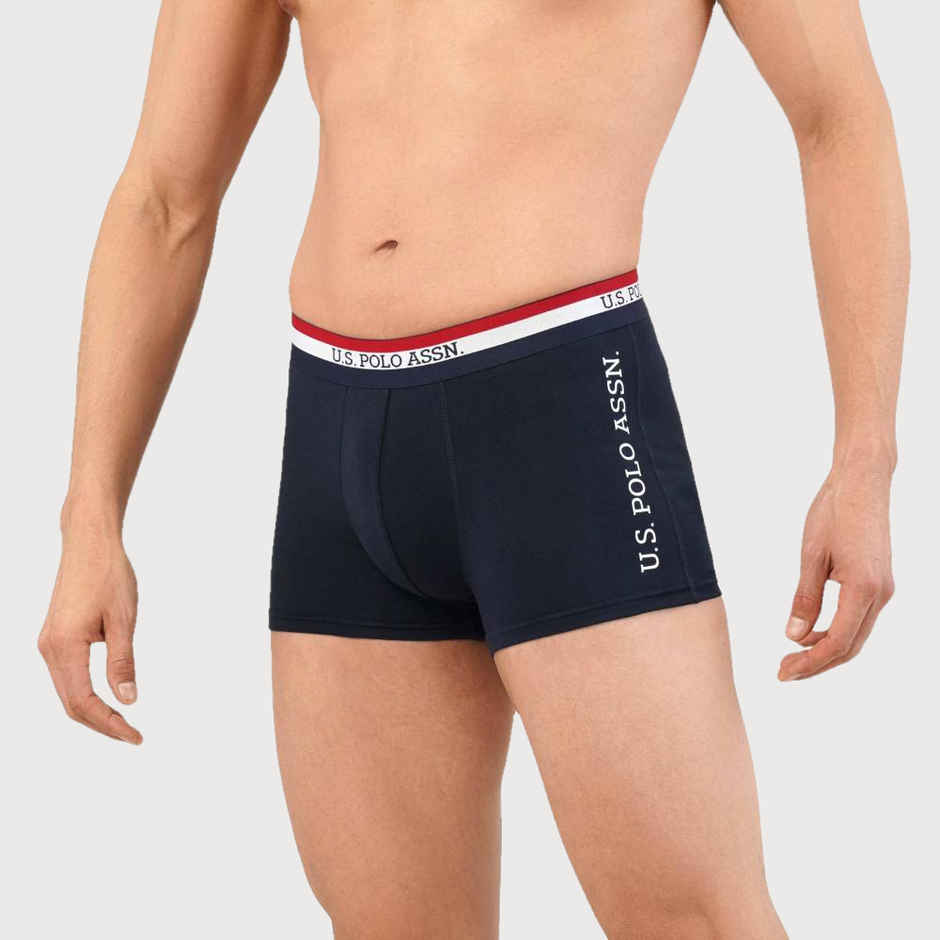 U.S. Polo Assn. | Underwear Pack of 2 | L | Trunks | ET002 | Navy and White