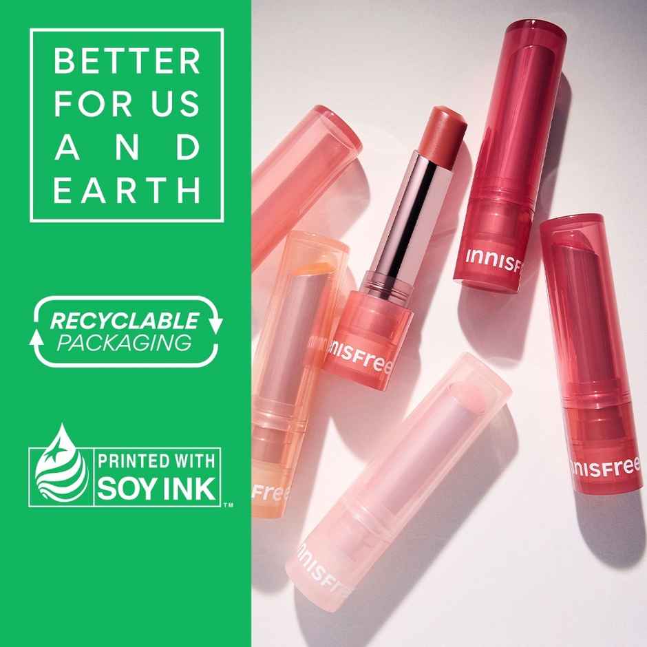 Innisfree Dewy Tint Lip Balm 5 - Power Cherry