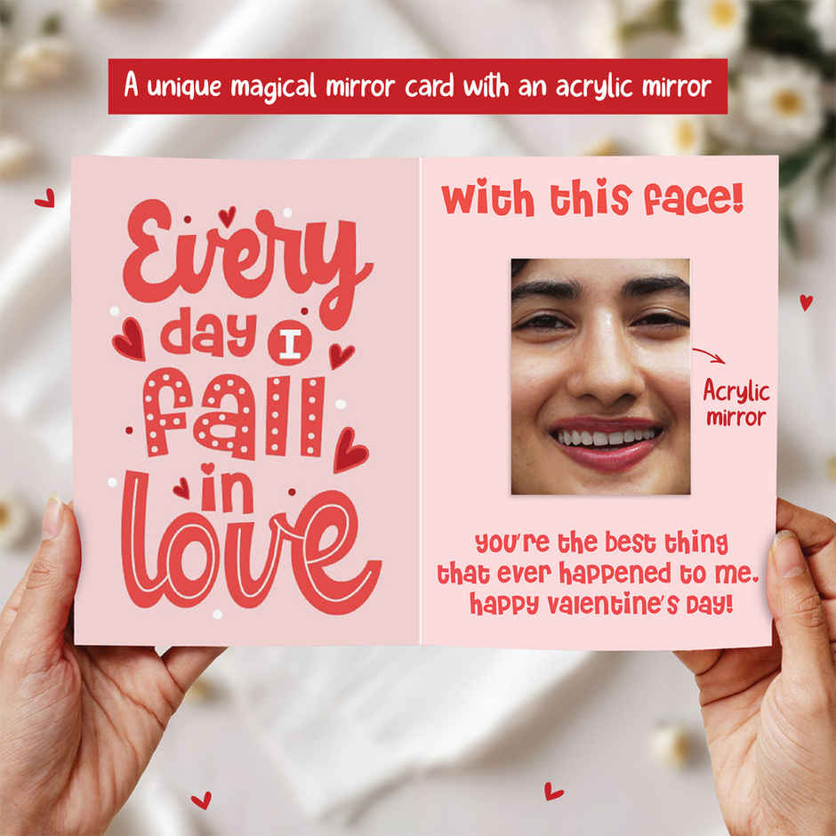 Oye Happy Adorable Mirror Card