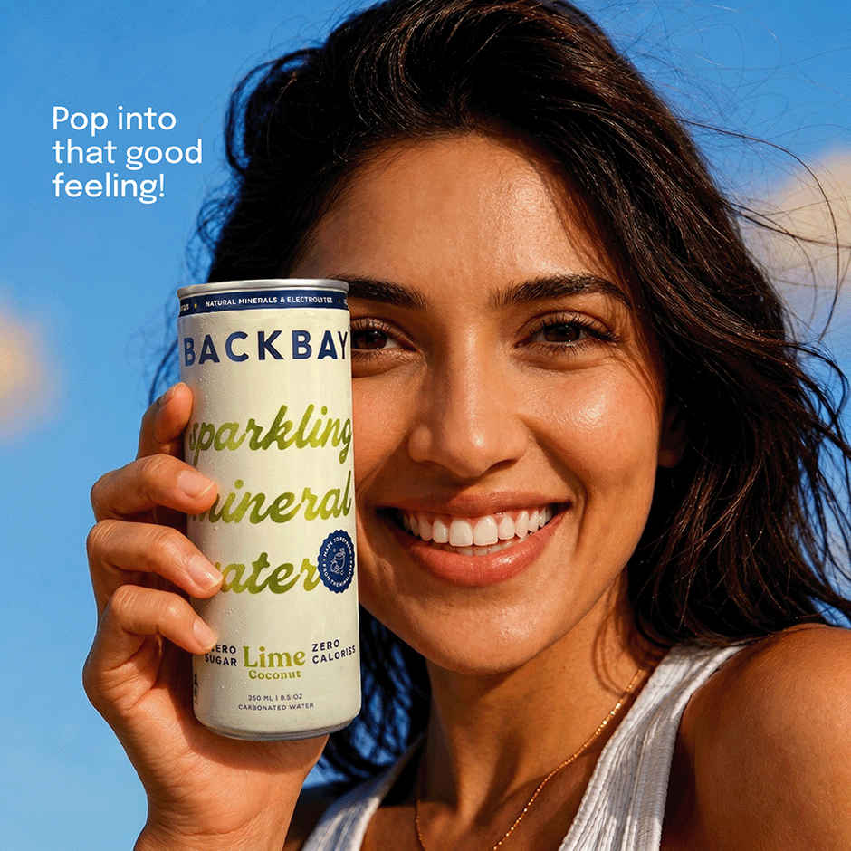 Backbay Lime Coconut Sparkling Mineral Water