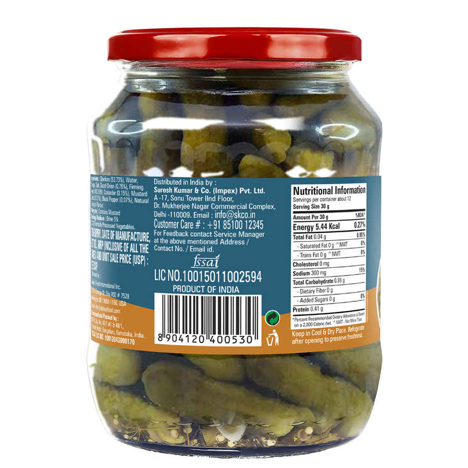 Abbie's Gherkins In Vinegar Mini