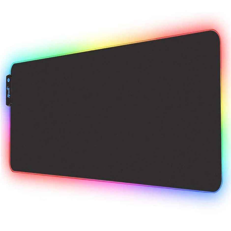 Hashwow Rgb Gaming Mouse Pad With 14 Led Modes,Non-Slip Rubber Base For Gaming Keyboard And Mouse