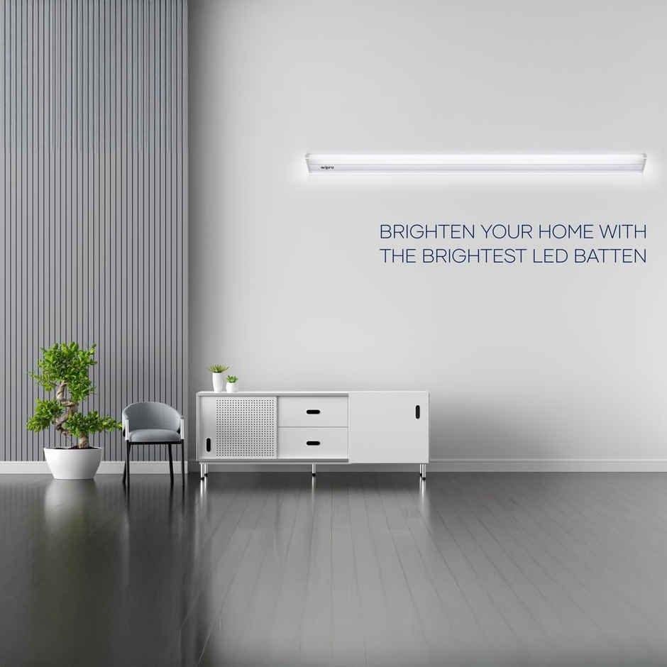 Wipro Garnet 22W LED Batten 4 Feet Cool white (6500K)