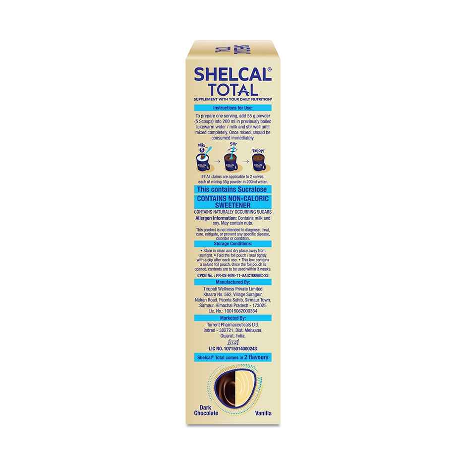 Shelcal Total Chocolate flavour powder